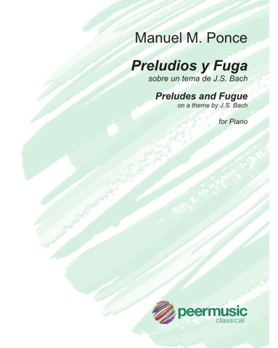 Preludios y Fuga sobre un tema de J.S. Bach — 庞塞