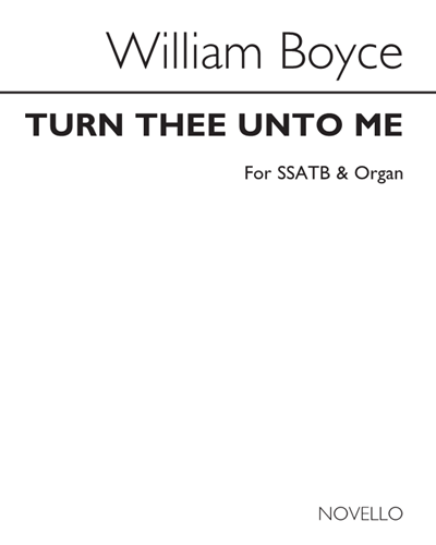 Turn Thee unto me — 威廉·博伊斯