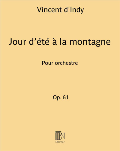 Summer Day in the Mountains, op. 61 — 丹第