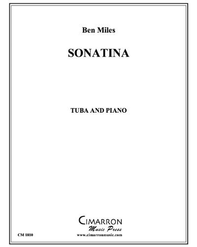 Sonatina for Tuba and Piano — Benjamin Miles