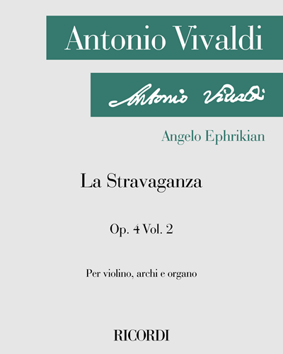 La Stravaganza, op. 4 Vol. 2 — 维瓦尔第