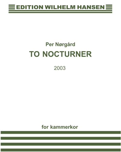 To Nocturner — 佩尔·诺高