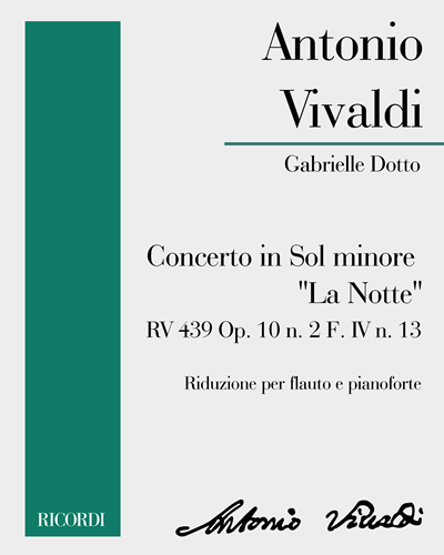 Concerto in G minor 'La Notte', RV 439, op. 10 no. 2, F. IV no. 13 — 维瓦尔第