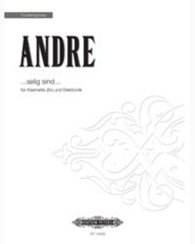...selig sind... — Mark Andre