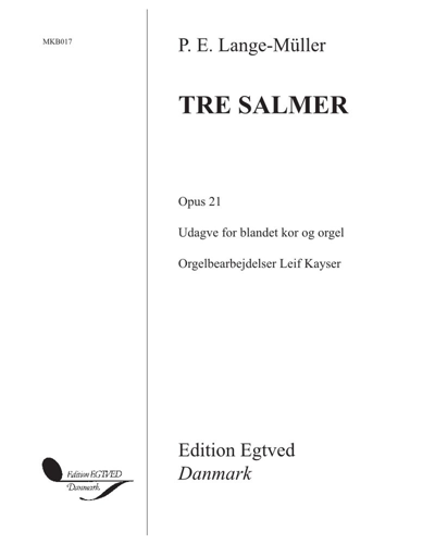 Three Psalms, op. 21 — Peter Lange-Müller