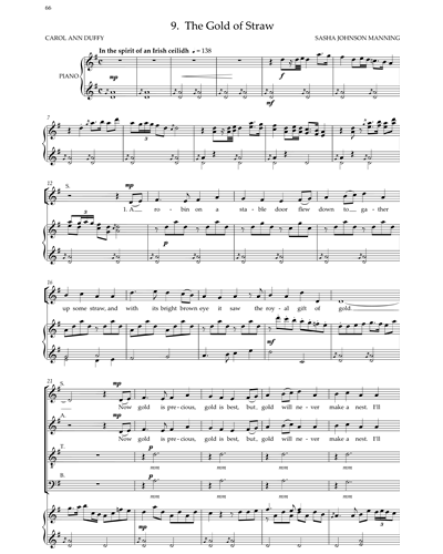 The Gold of Straw (from Manchester Carols) — Sasha Johnson Manning