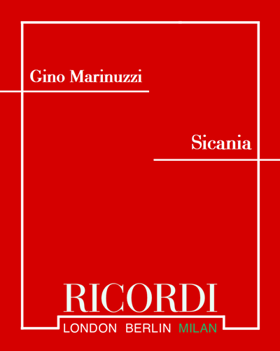 Sicania — Gino Marinuzzi