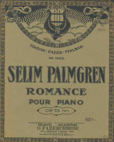 Romance, op. 73 no. 1 — Selim Palmgren