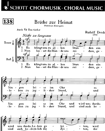 Brücke zur Heimat — Rudolf Desch
