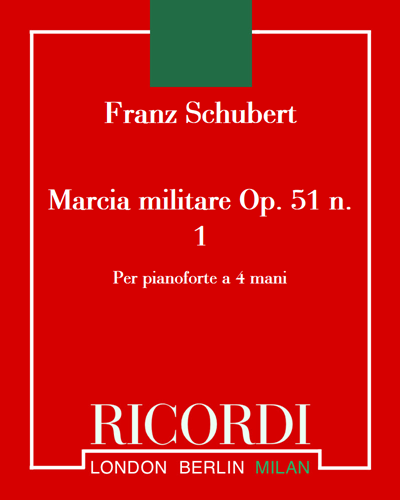 Marcia militare, op. 51 No. 1 — 舒伯特