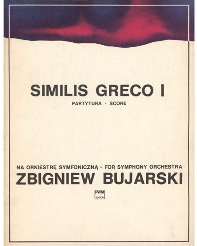 Similis Greco I — Zbigniew Bujarski