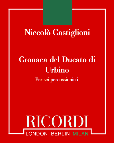 Cronaca Del Ducato Di Urbino — Niccolò Castiglioni