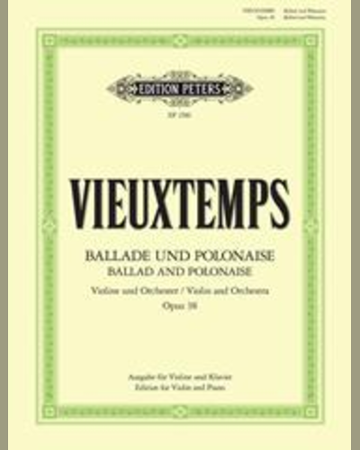Ballade and Polonaise Op.38 — 维厄唐