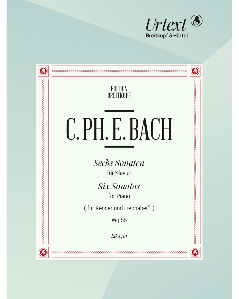 The 6 Collections of Sonatas, free Fantasias and Rondos, First Collection — C.P.E.巴赫