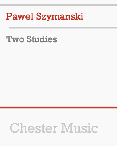 Two Studies — Paweł Szymański