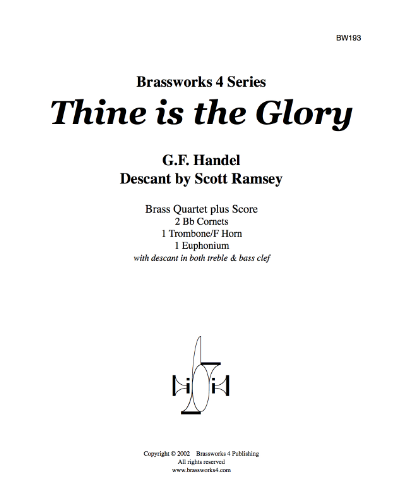 Thine is the Glory — 亨德尔