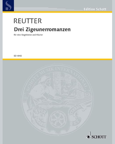 Drei Zigeunerromanzen — Hermann Reutter