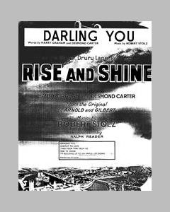 Darling You (from 'Rise And Shine') — Robert Stolz