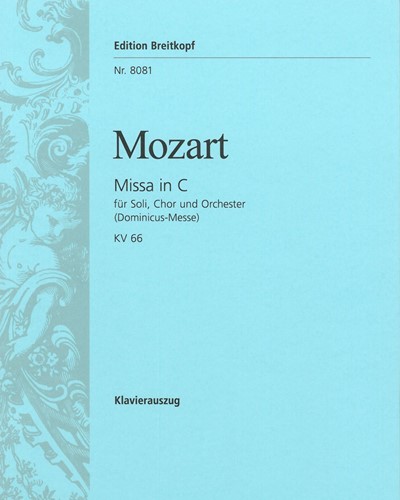 Missa in C major, KV 66 — 莫扎特