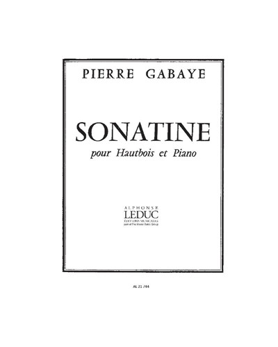 Sonatine — Pierre Gabaye