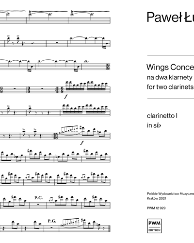 Wings Concertino — Paweł Łukaszewski