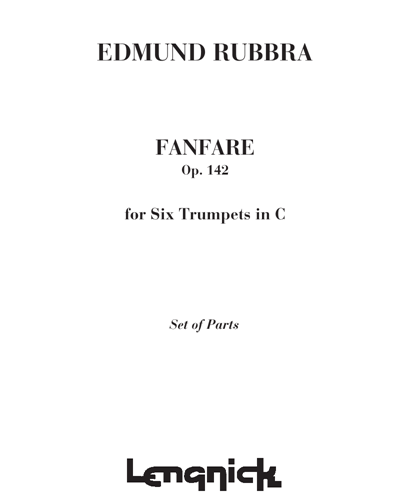 Fanfare for Europe, op. 142 — 埃德蒙·鲁布拉