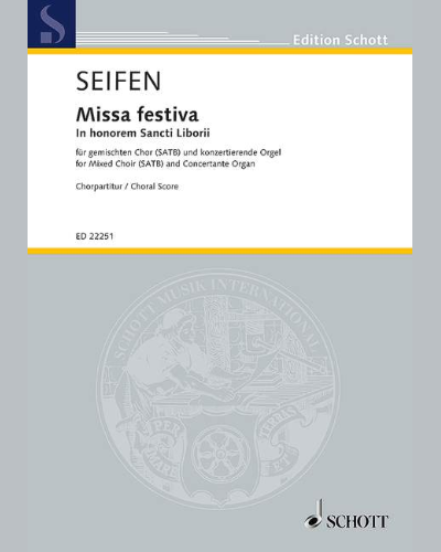 Missa festiva — Wolfgang Seifen
