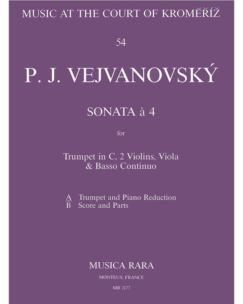 Sonata a 4 in G minor — Pavel Josef Vejvanovský