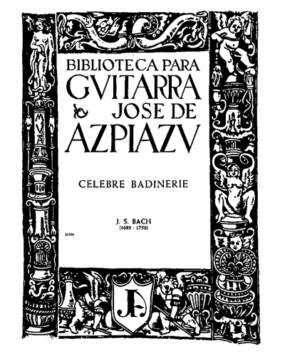 Célebre Badinerie, BWV 1067 — 巴赫