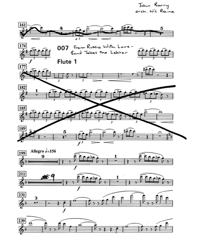 Bond Takes the Lektor (007 Theme) — 约翰·巴里