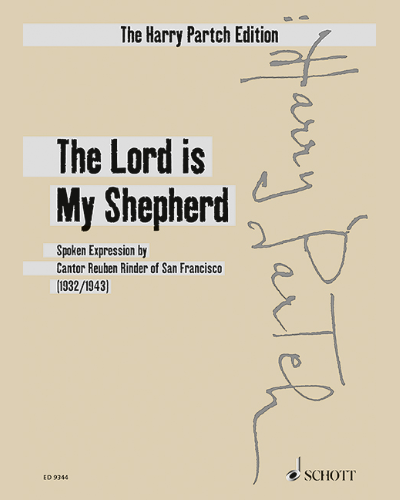 The Lord is My Shepherd — Harry Partch
