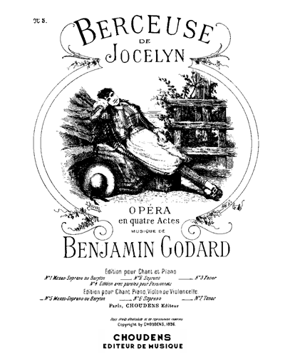 Berceuse (from 'Jocelyn'), No. 5 — 本杰明·戈达