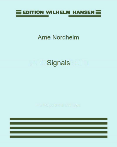 Signals — Arne Nordheim
