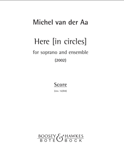 Here [in circles] — Michel van der Aa