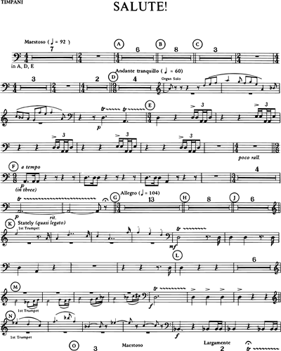 Salute! — Arthur Bliss