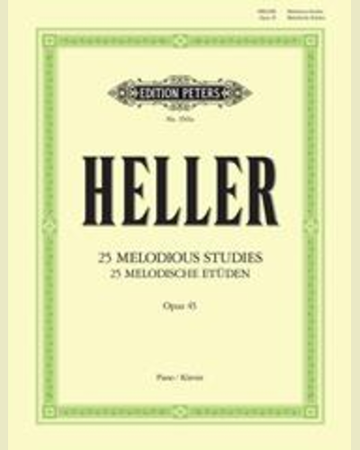 25 Melodious Studies Op.45 — 海勒
