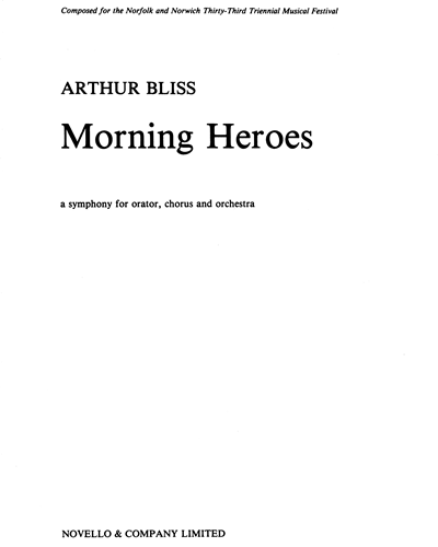 Morning Heroes — Arthur Bliss