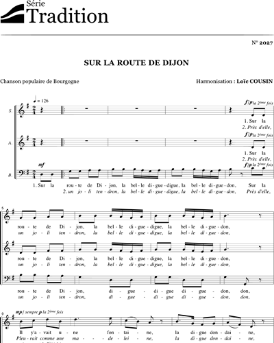 Sur la route de Dijon — Loïc Cousin