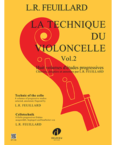 Technique for Cello, Vol. 2 — Louis Feuillard
