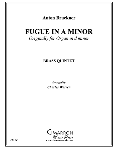 Fugue in A minor — 布鲁克纳