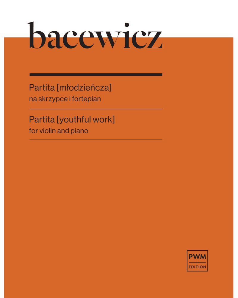 Partita [youthful work] — 巴切维奇