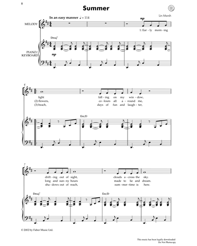 Summer (from 'Junior Songscape') — Lin Marsh