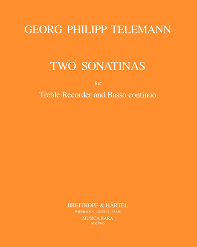 Two Sonatinas, TWV 41 — 泰勒曼