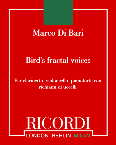 Bird's fractal voices — Marco Di Bari