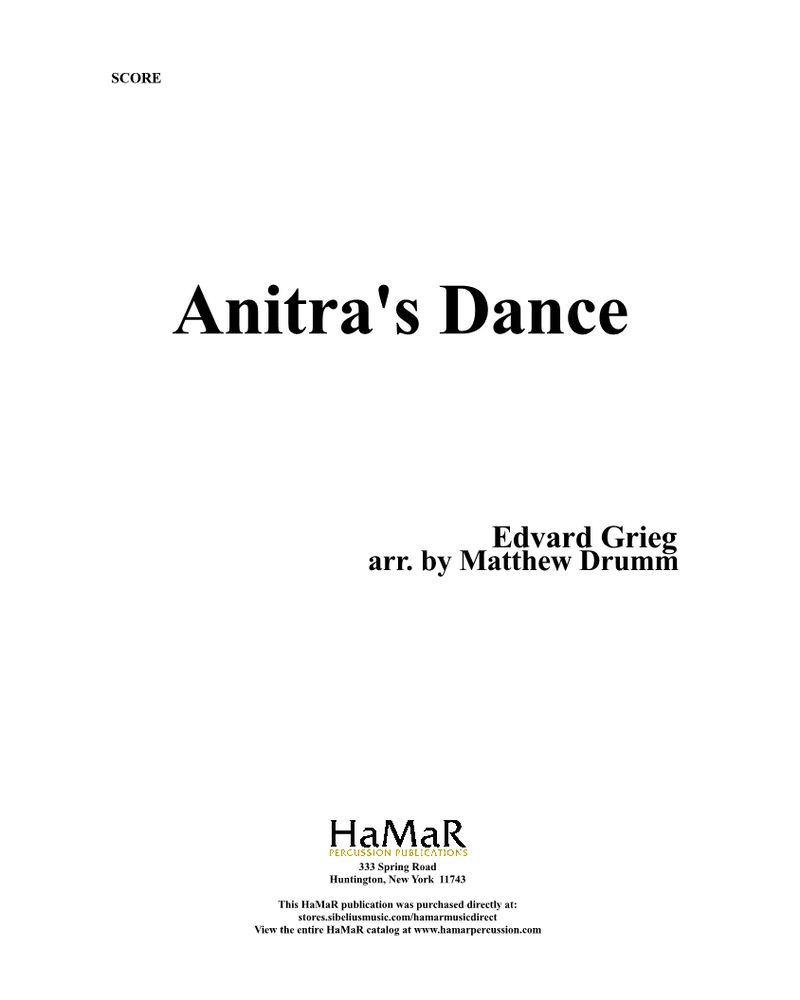 Anitra's Dance, op. 46 — 格里格
