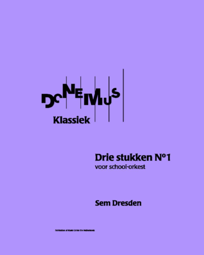 Three Pieces No. 1 — Sem Dresden
