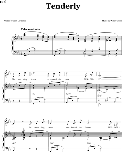 Tenderly — Walter Gross