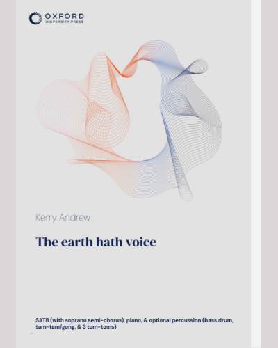 The earth hath voice — Kerry Andrew