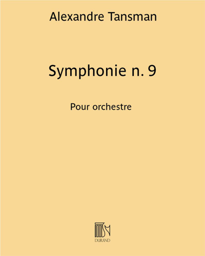 Symphony No. 9 — 亚历山大·坦斯曼