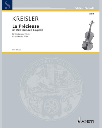La Précieuse (In the Style of Louis Couperin) — 克莱斯勒